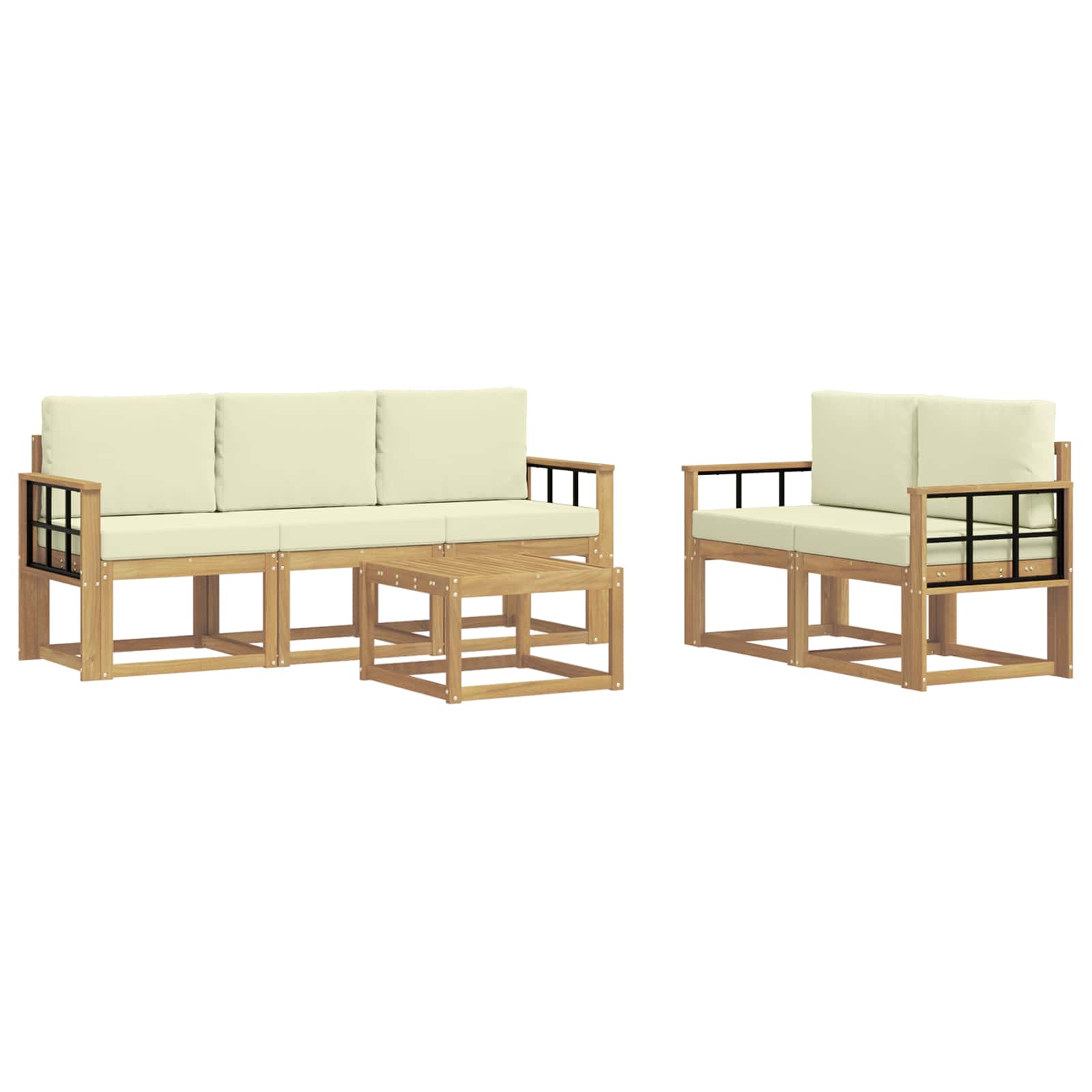 Outdoor-Sofagarnitur 6 pcs