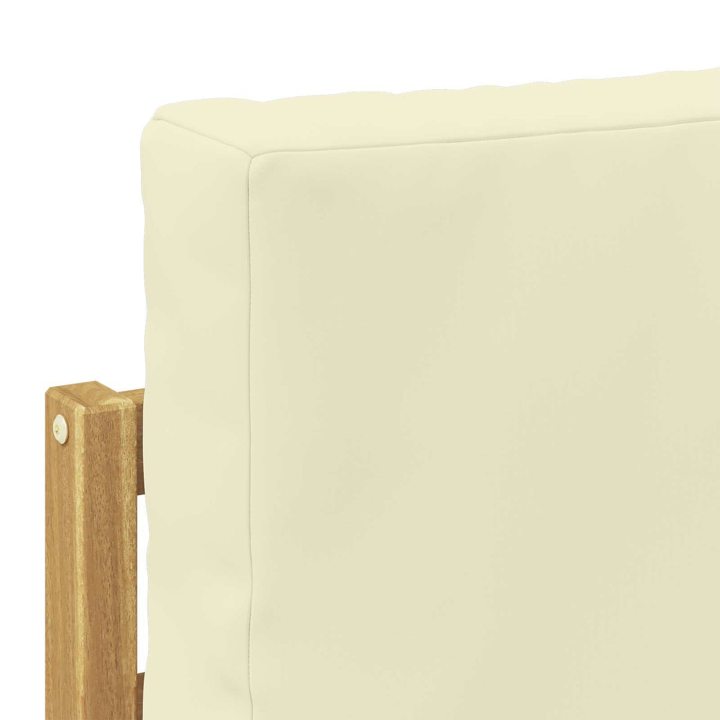 Outdoor-Sofagarnitur 5 stk. Weiß und Creme