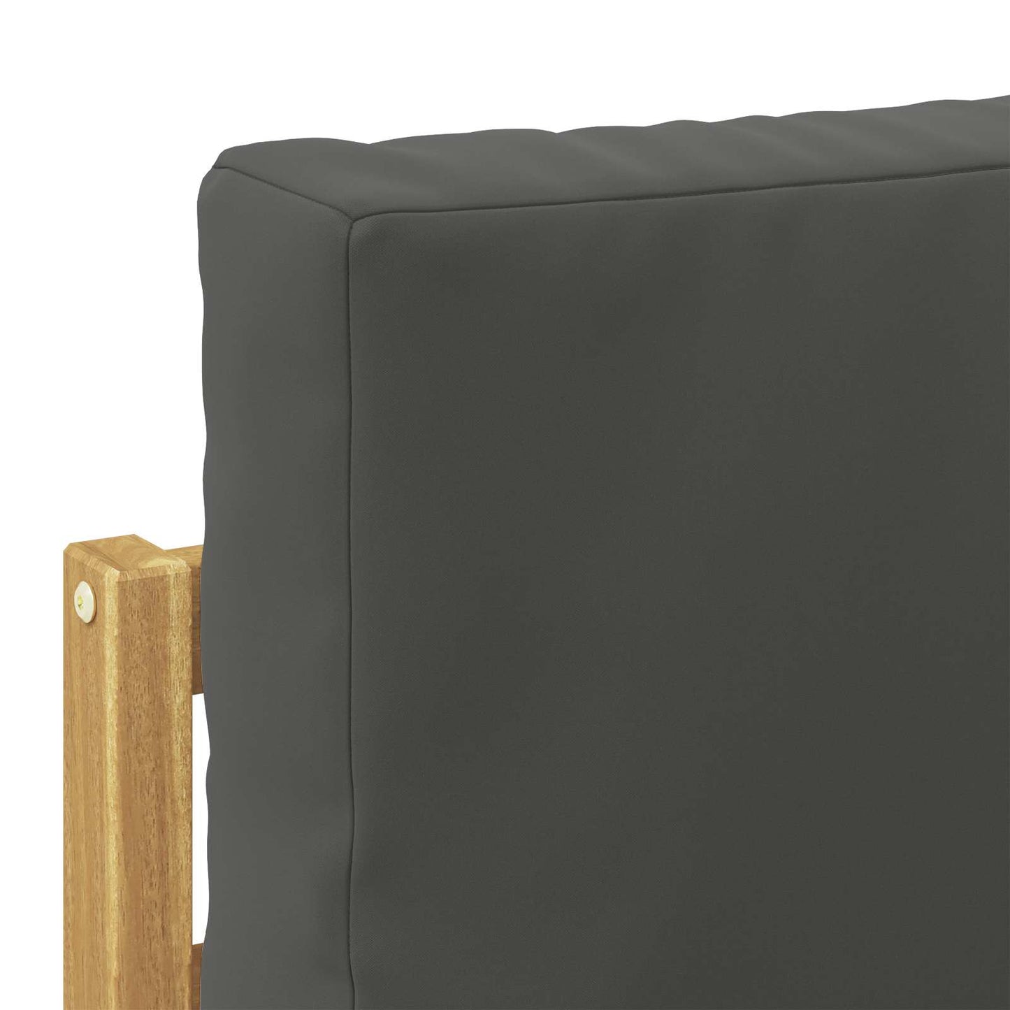 Outdoor-Sofagarnitur 8 stk. Weiß und Anthrazit Polyester