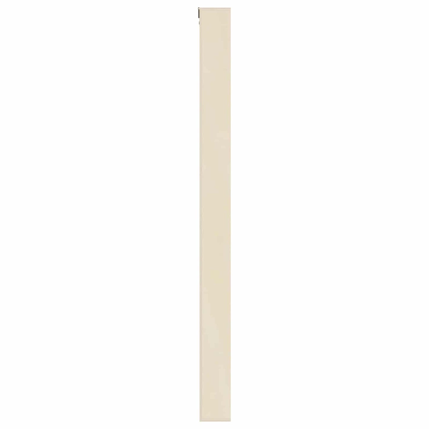 Wanddisplay-Case Wandhalterung Beige 21 x 4,5 x 59 cm