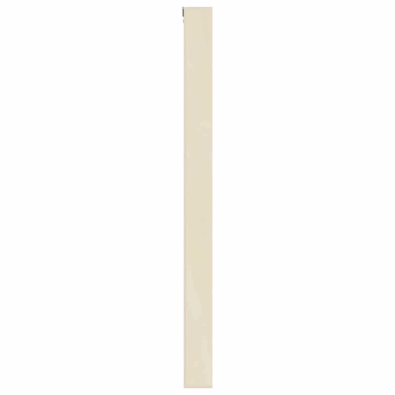 Wanddisplay-Case Wandhalterung Beige 21 x 4,5 x 59 cm