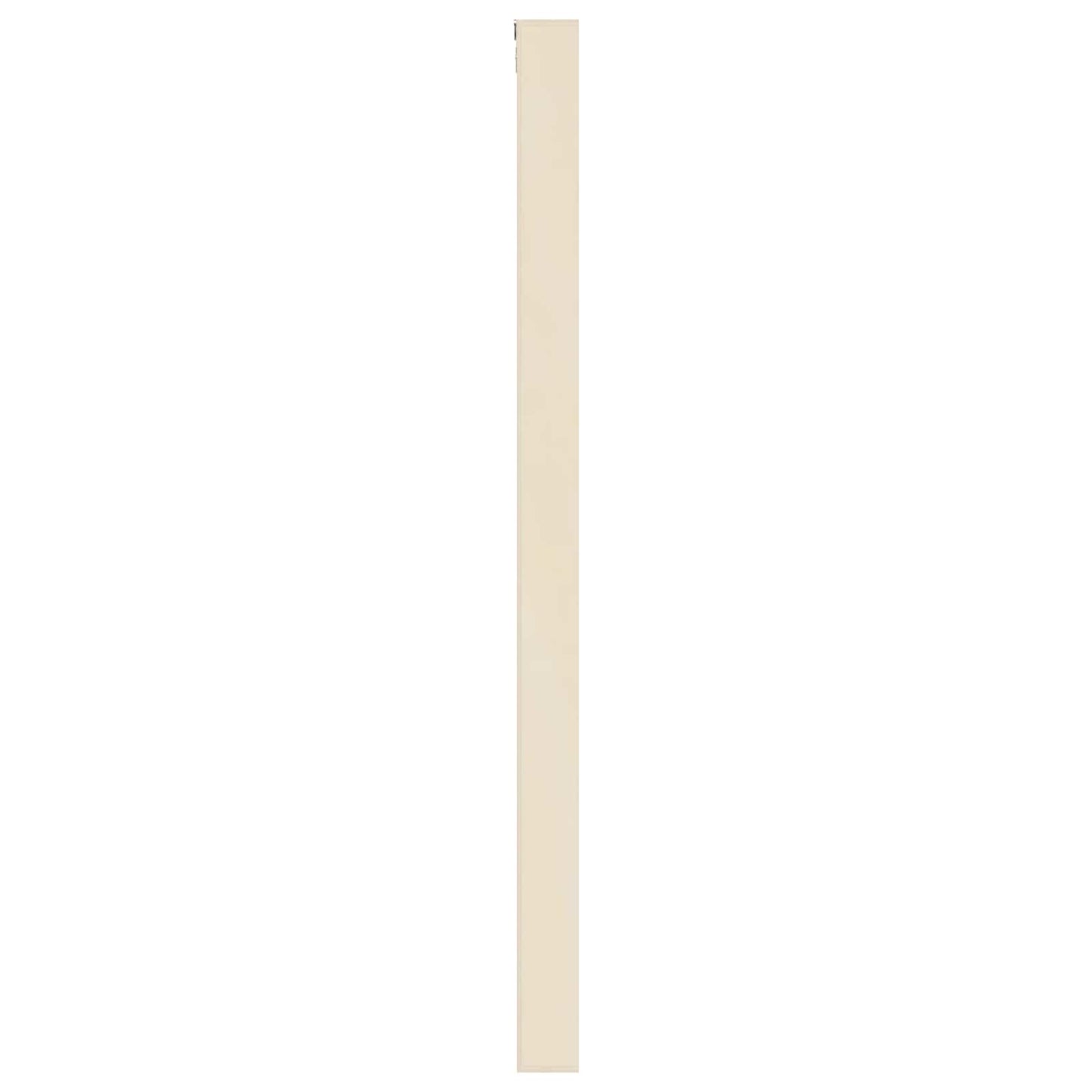 Wanddisplay-Case Wandhalterung Beige 30 x 4,5 x 75 cm