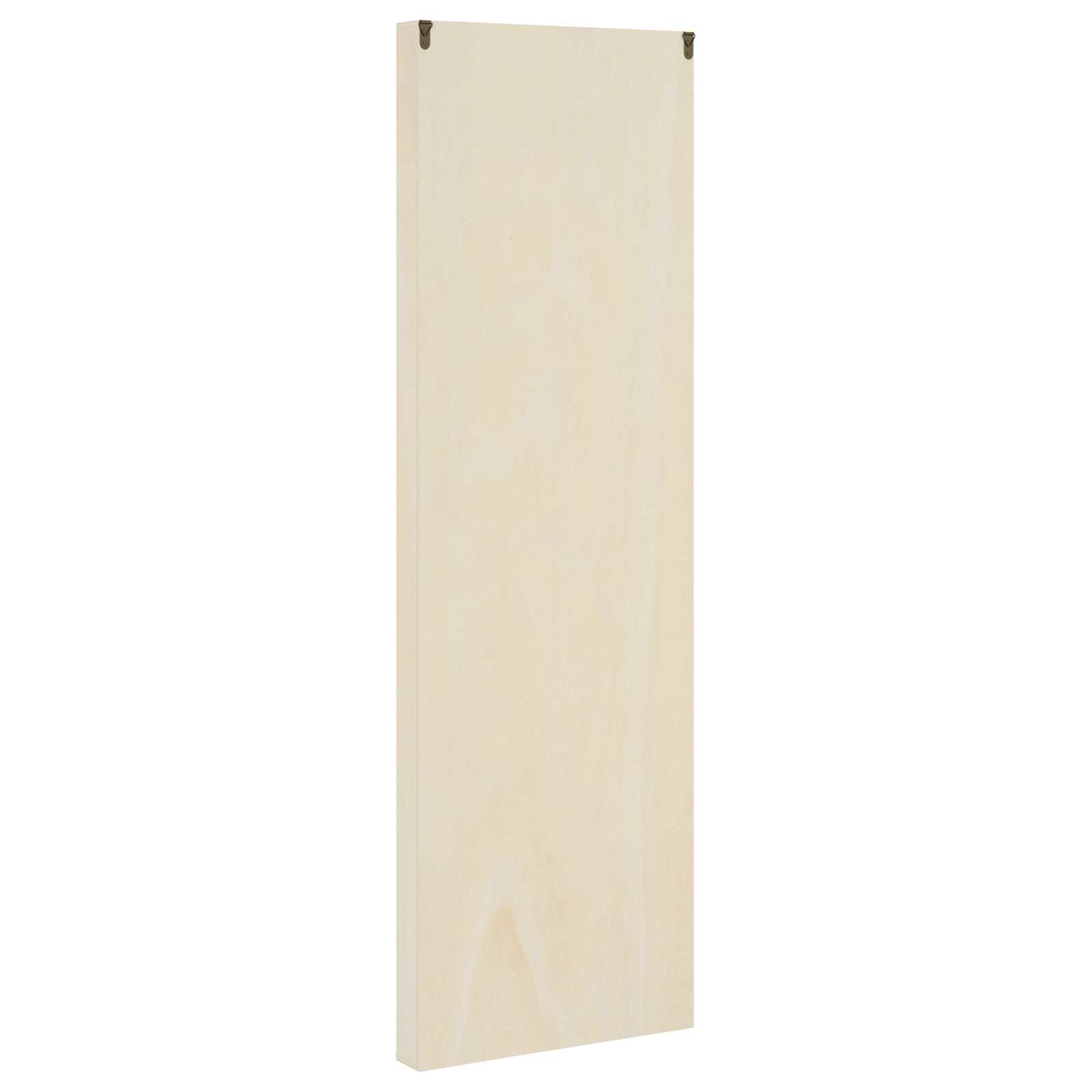 Wanddisplay-Case Wandhalterung Beige 30 x 4,5 x 96 cm