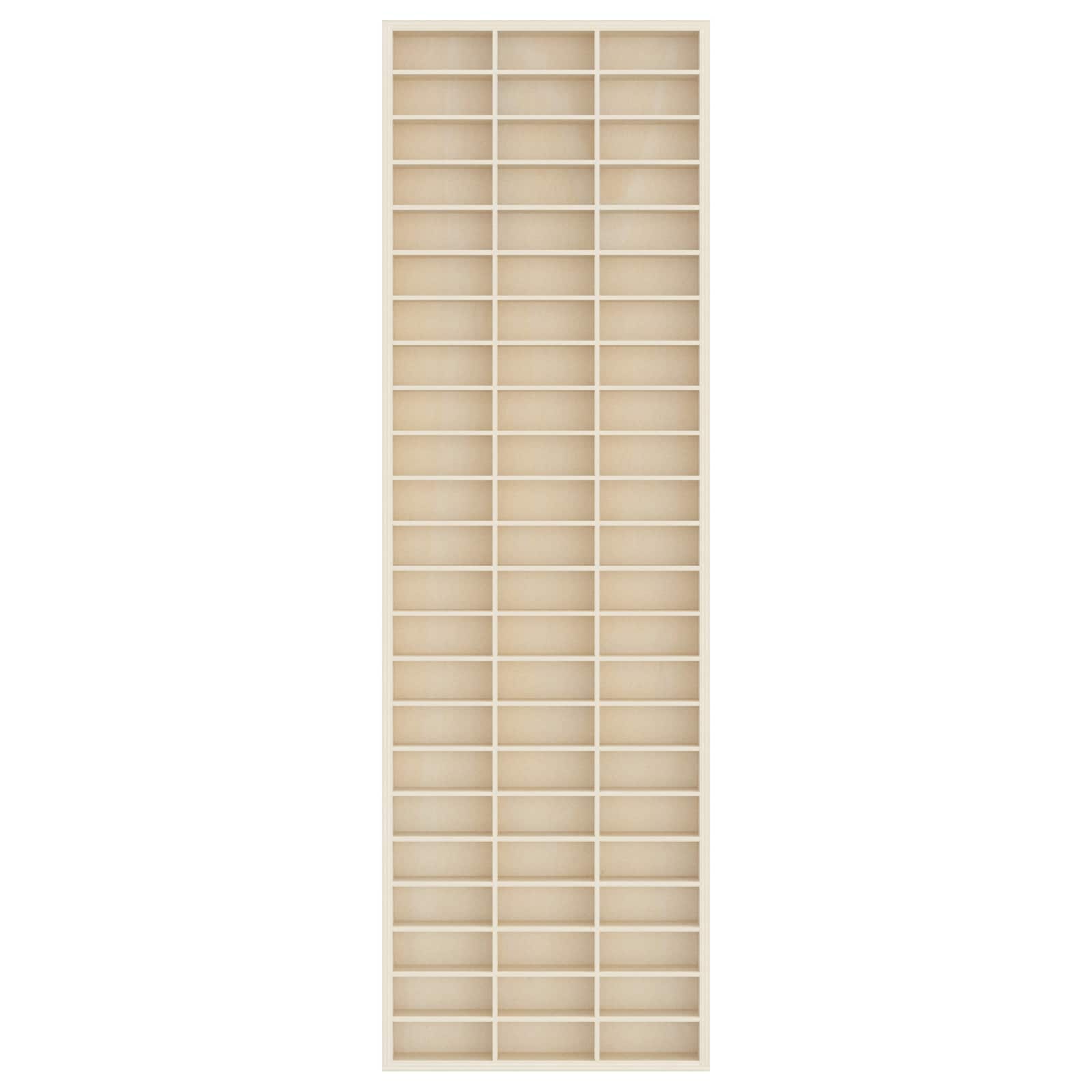 Wanddisplay-Case Wandhalterung Beige 30 x 4,5 x 96 cm