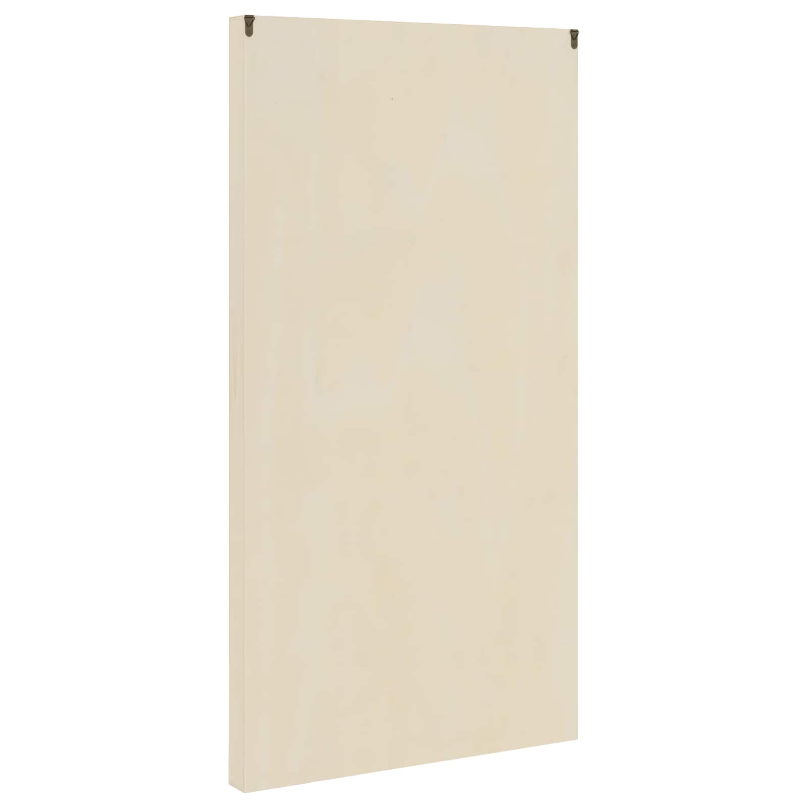 Wanddisplay-Case Wandhalterung Beige 50 x 4,5 x 96 cm