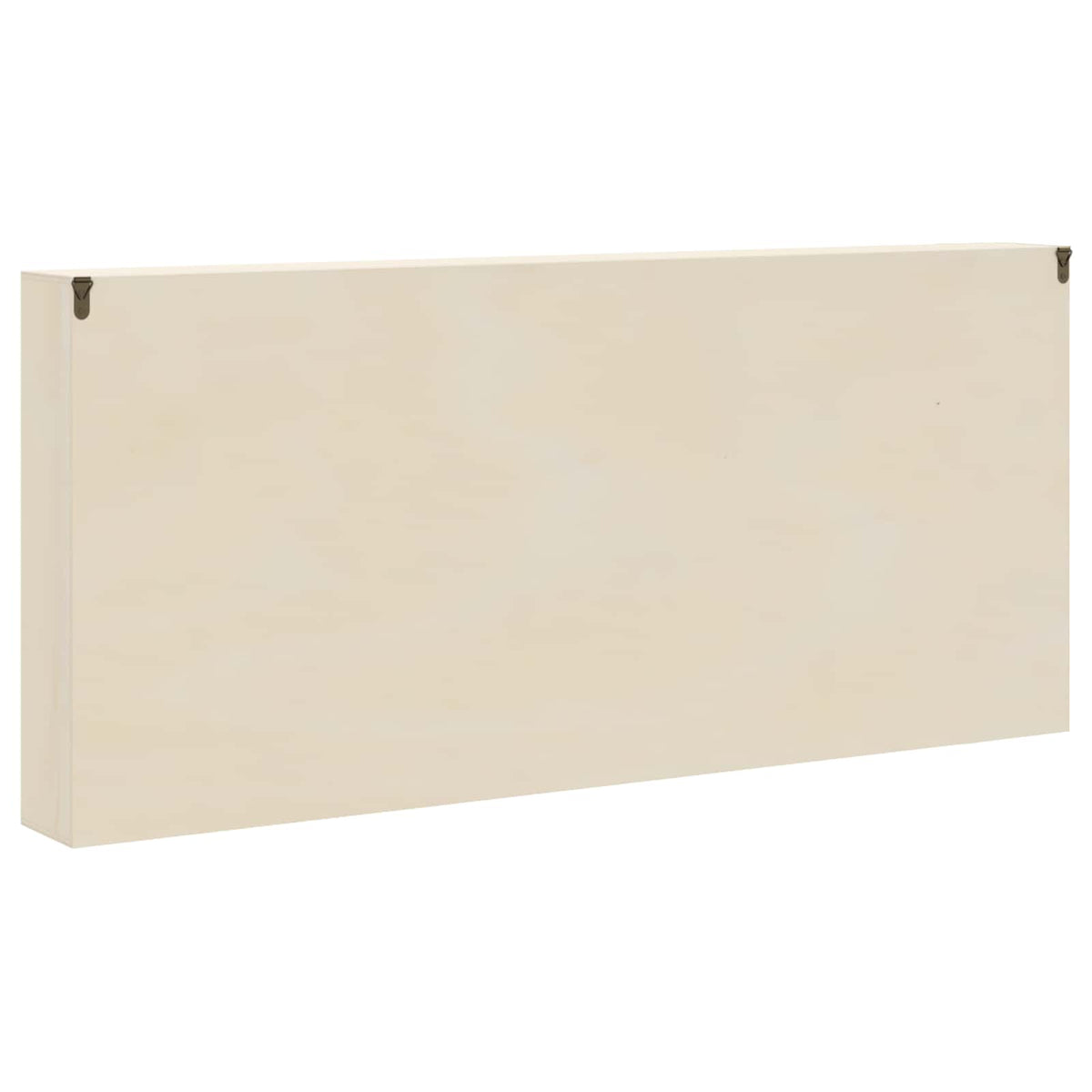 Wanddisplay-Case Wandhalterung Beige 80 x 8,5 x 36 cm