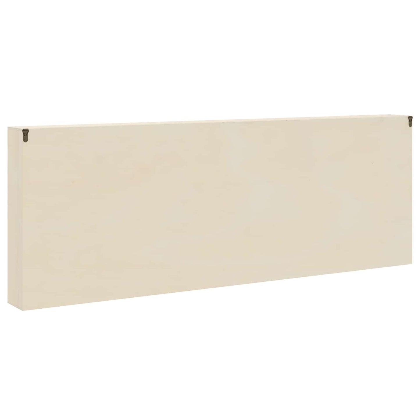 Wanddisplay-Case Wandhalterung Beige 100 x 8,5 x 36 cm