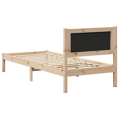 Bettgestell mit gepolstertem Kopfteil Hellgrau 80 x 200 cm