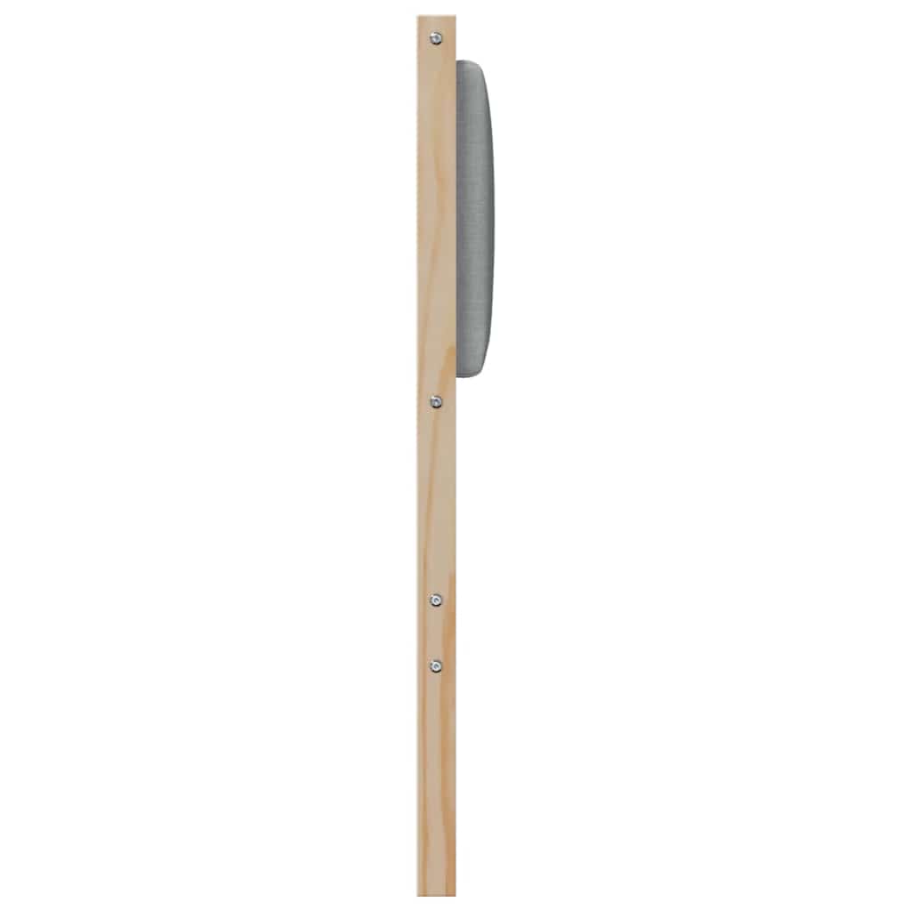 Kopfteil Braun Massives Kiefernholz