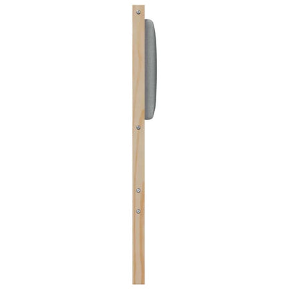 Kopfteil Braun Massives Kiefernholz