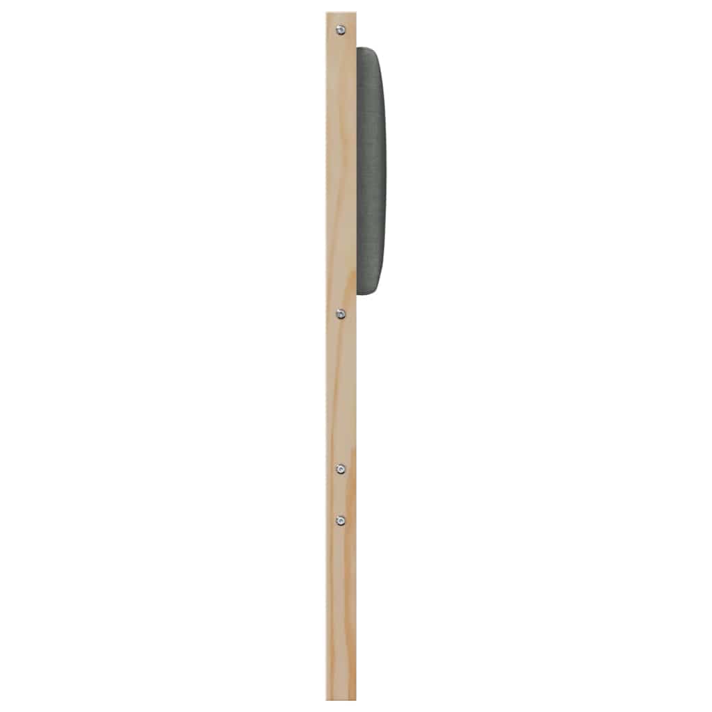 Kopfteil Braun Massives Kiefernholz