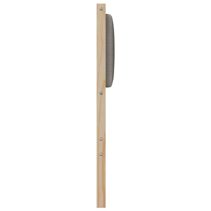 Kopfteil Braun Massives Kiefernholz