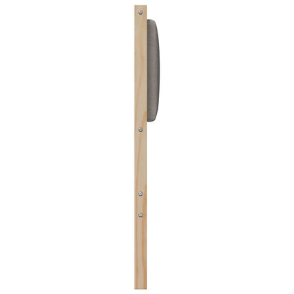 Kopfteil Braun Massives Kiefernholz