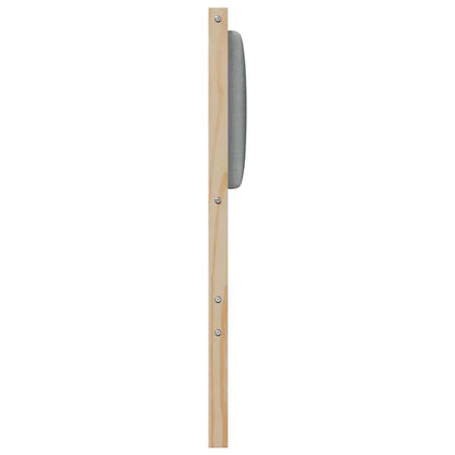 Kopfteil Braun Massives Kiefernholz