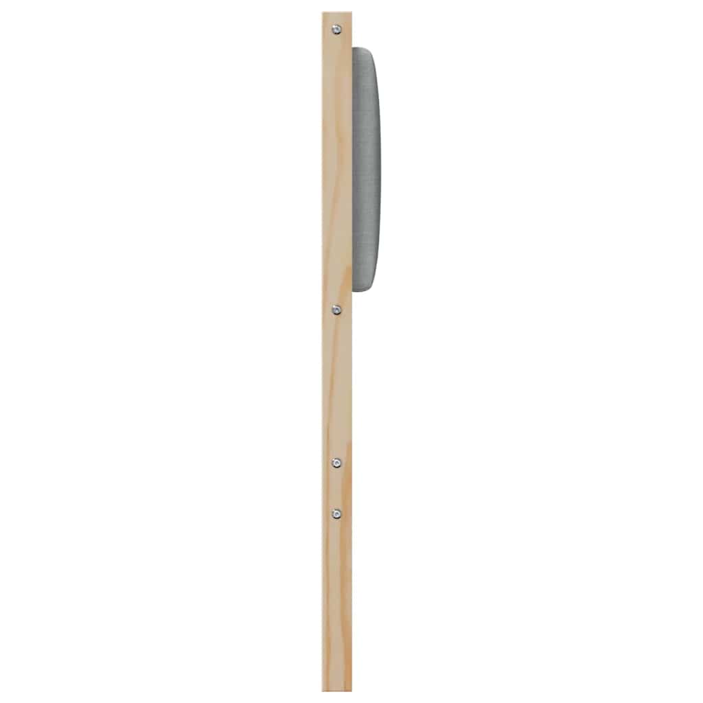 Kopfteil Braun Massives Kiefernholz