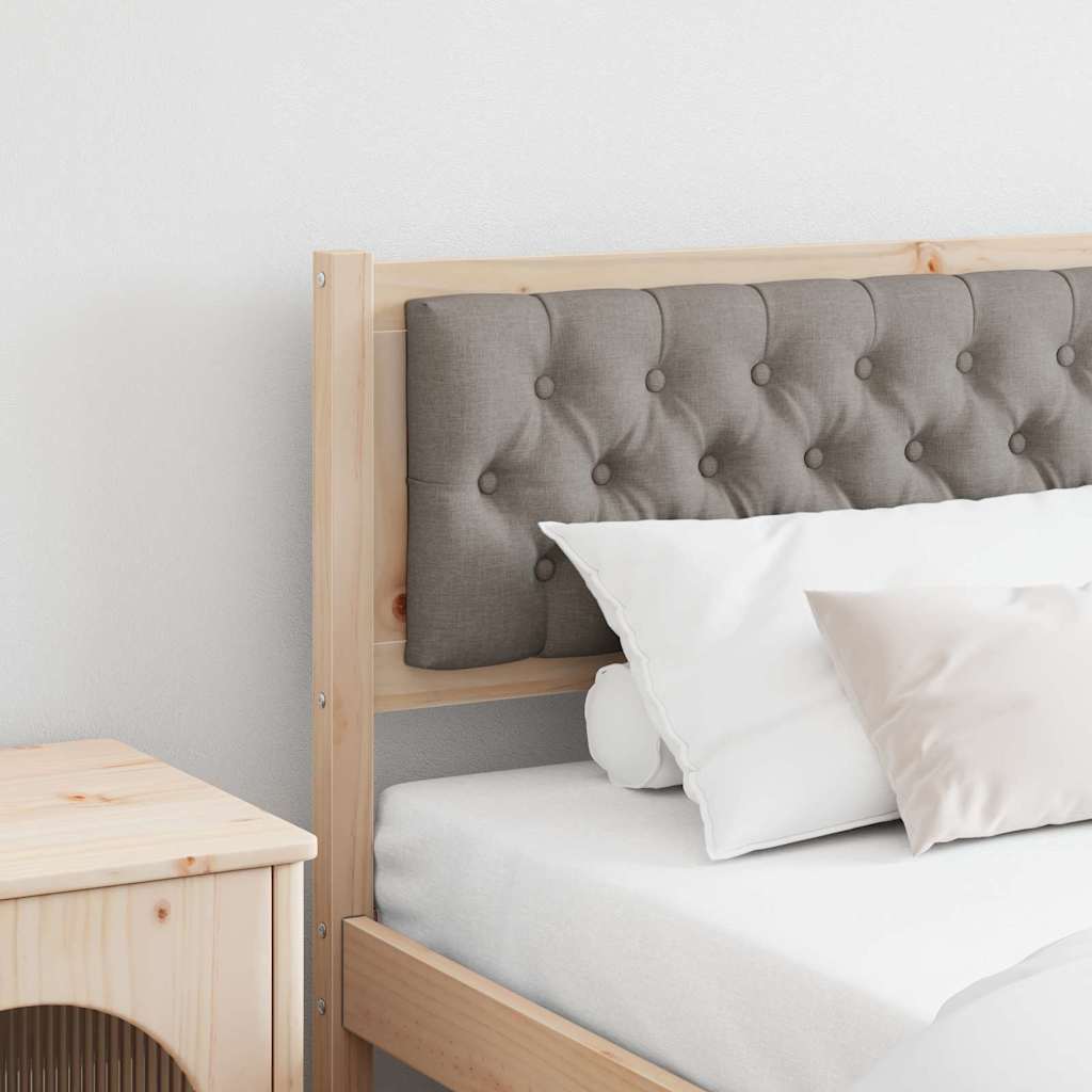 Kopfteil Sonstiges Braun und Taupe 200 cm Massivholz Kiefer