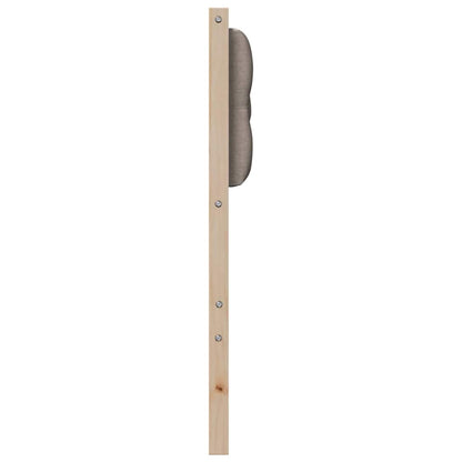Kopfteil Sonstiges Braun und Taupe 200 cm Massivholz Kiefer