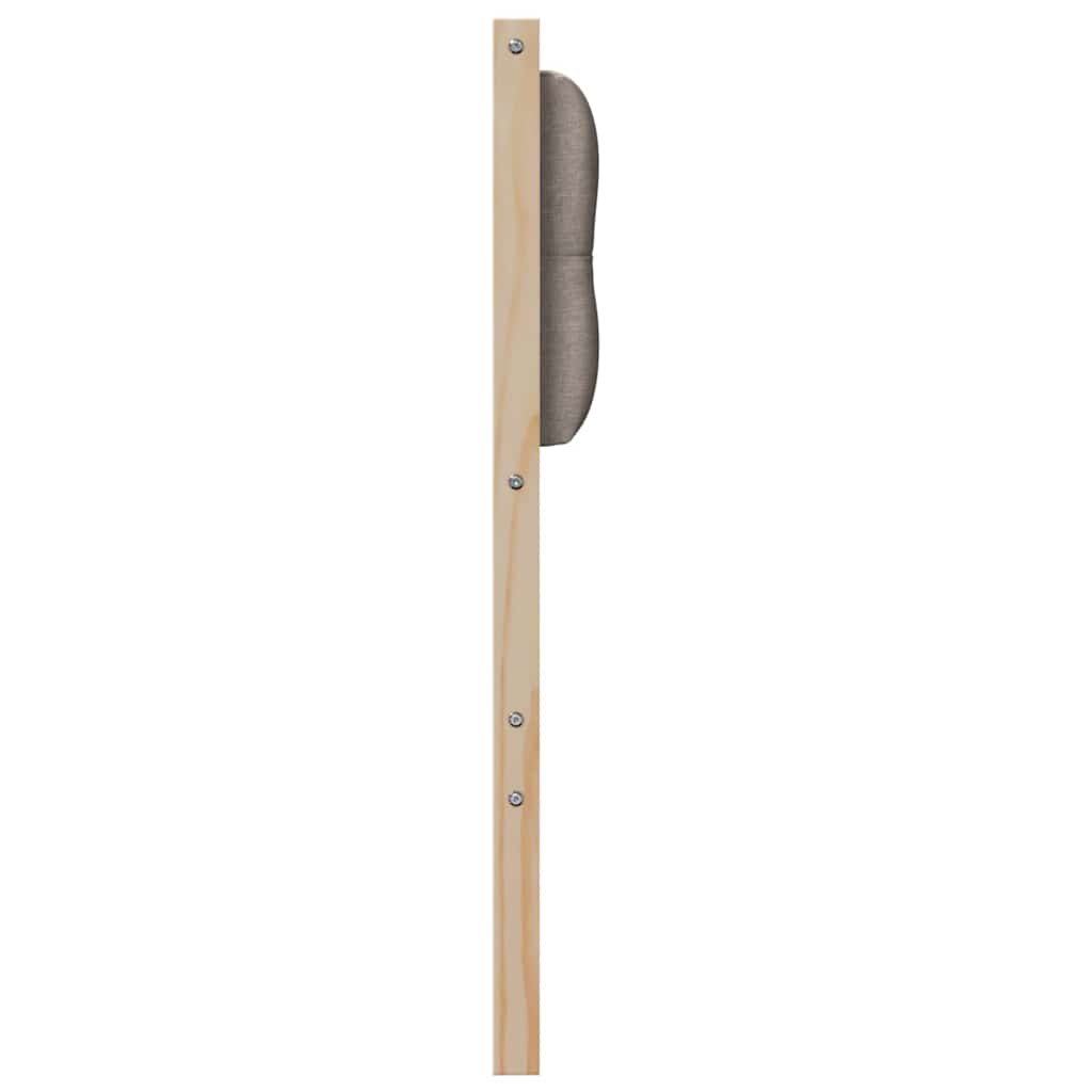 Kopfteil Sonstiges Braun und Taupe 180 cm Massivholz Kiefer