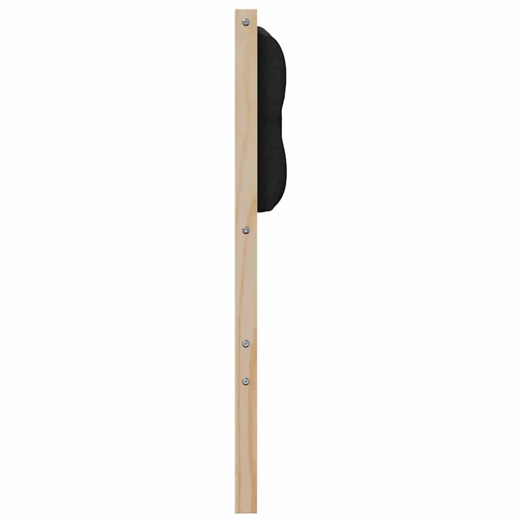 Kopfteil Sonstiges Braun und Schwarz 150 cm Massivholz Kiefer