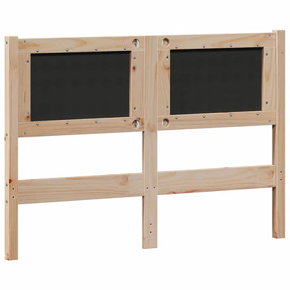 Kopfteil Sonstiges Braun und Taupe 120 cm Massivholz Kiefer