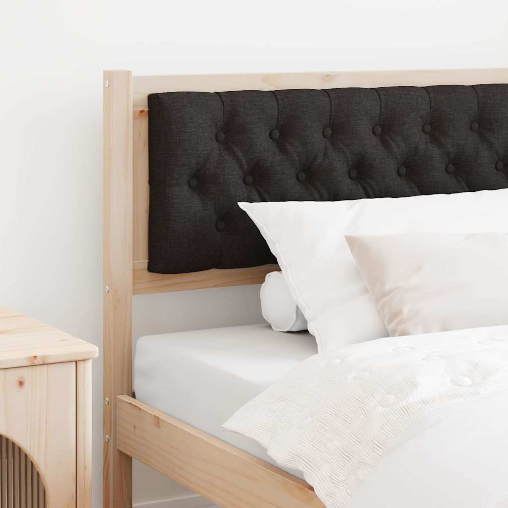 Kopfteil Sonstiges Braun und Schwarz 100 cm Massivholz Kiefer