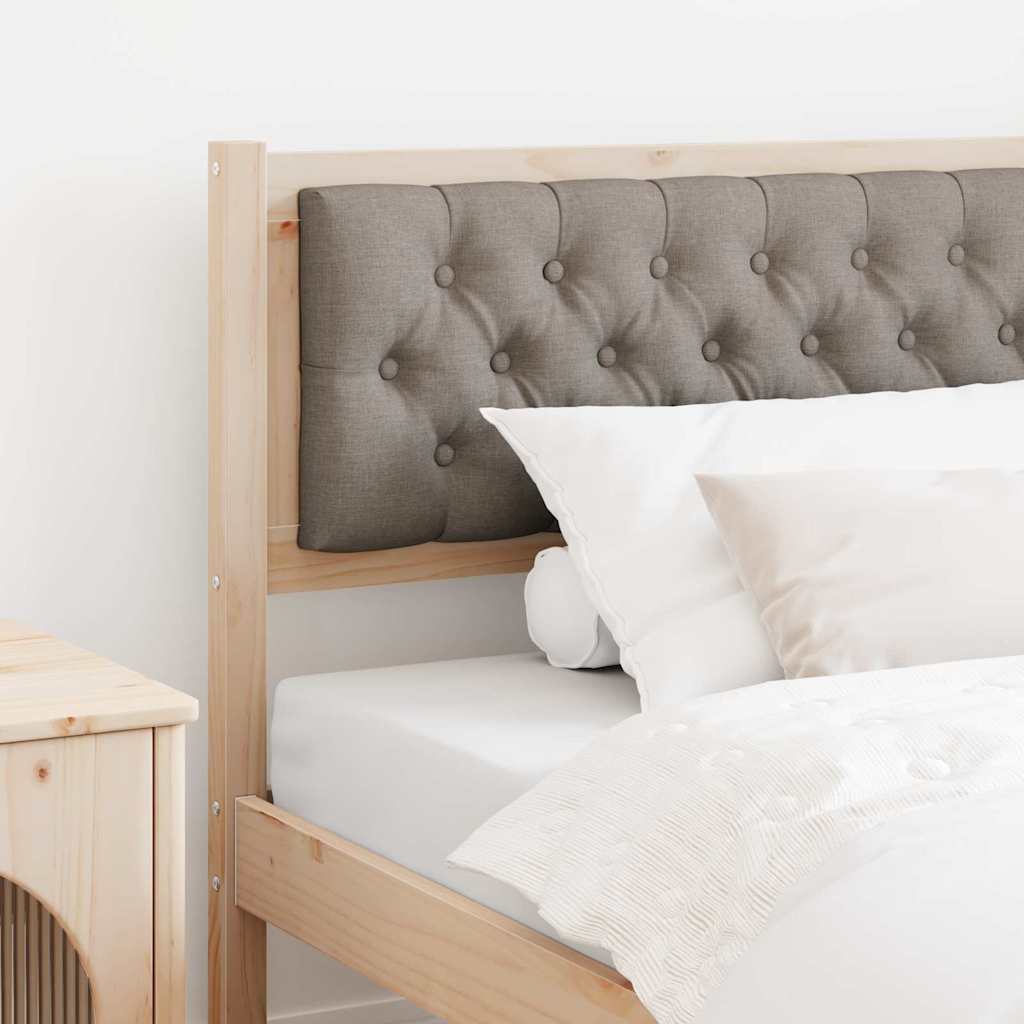 Kopfteil Sonstiges Braun und Taupe 100 cm Massivholz Kiefer