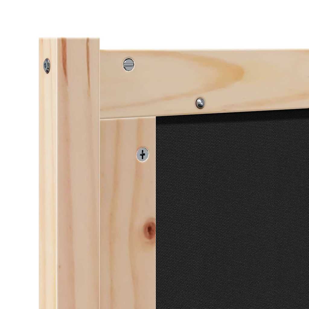 Kopfteil Sonstiges Braun und Schwarz 90 cm Massivholz Kiefer