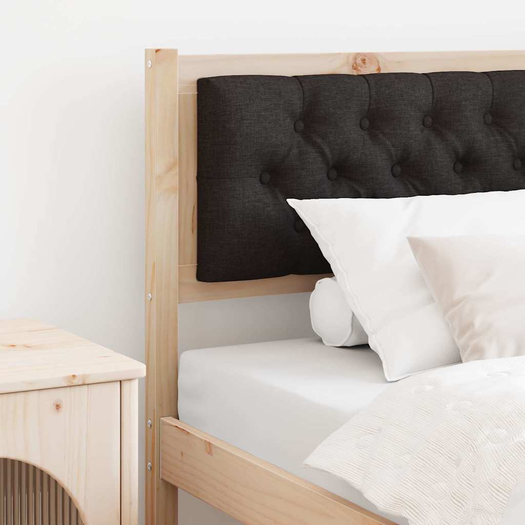 Kopfteil Sonstiges Braun und Schwarz 90 cm Massivholz Kiefer