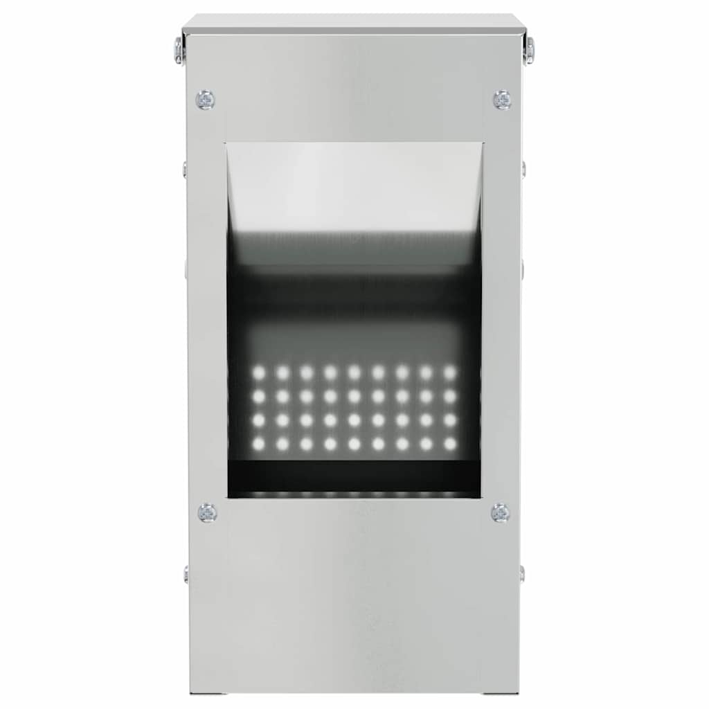 Kaninchenfütterer Silber 12,5 x 12,5 x 25 cm 1,5 kg