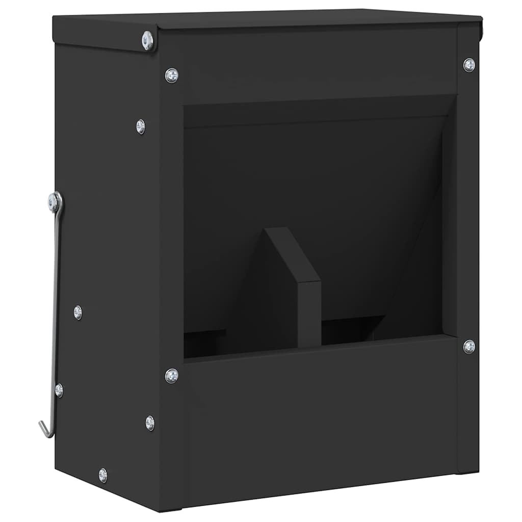 Kaninchenfütterer Schwarz 20 x 12,5 x 25 cm 3 kg