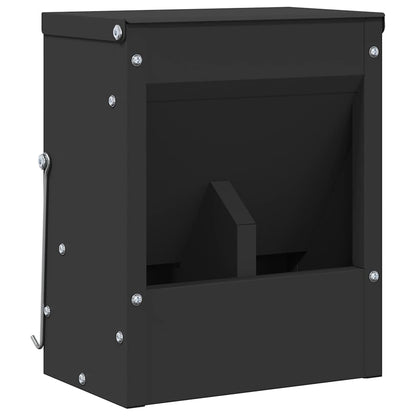 Kaninchenfütterer Schwarz 20 x 12,5 x 25 cm 3 kg