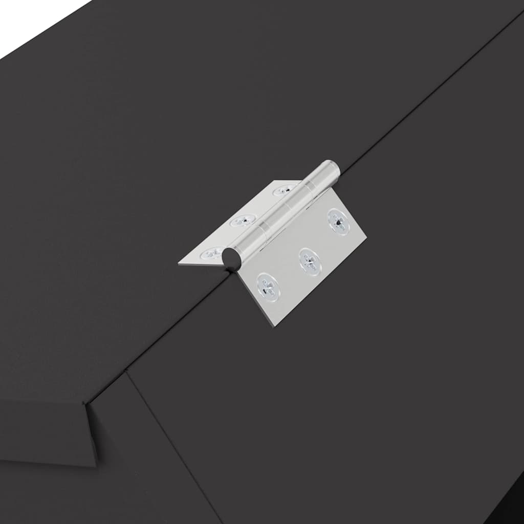 Kaninchenfütterer Schwarz 33,5 x 25,5 x 45,5 cm 3 kg