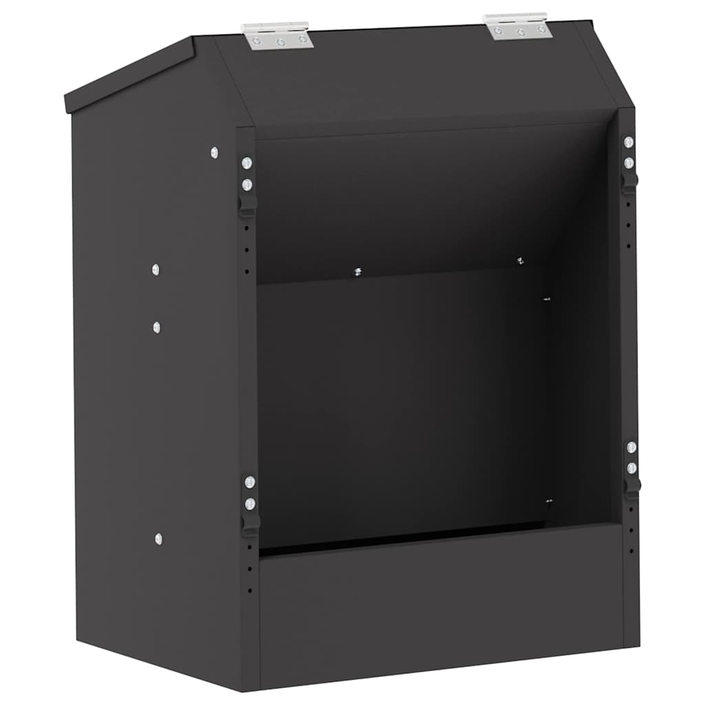 Kaninchenfütterer Schwarz 33,5 x 25,5 x 45,5 cm 3 kg