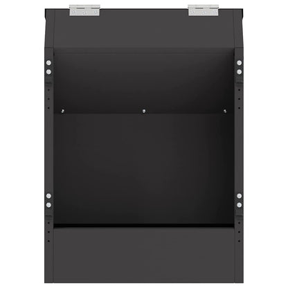 Kaninchenfütterer Schwarz 33,5 x 25,5 x 45,5 cm 3 kg