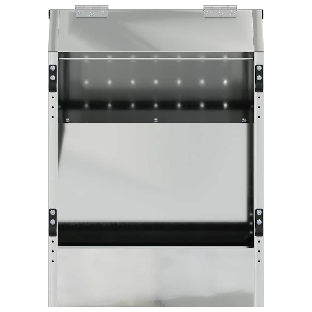 Kaninchenfütterer Silber 33,5 x 25,5 x 45,5 cm 3 kg