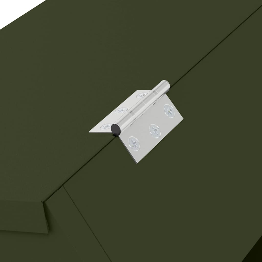 Kaninchenfütterer Olivgrün 64,5 x 25,5 x 45,5 cm 6 kg