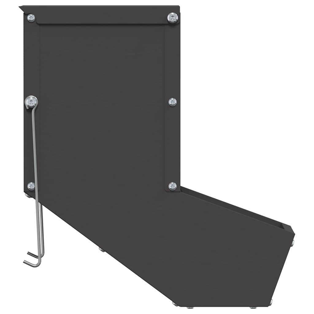 Kaninchenfütterer Schwarz 12,5 x 26 x 28,5 cm 1 kg