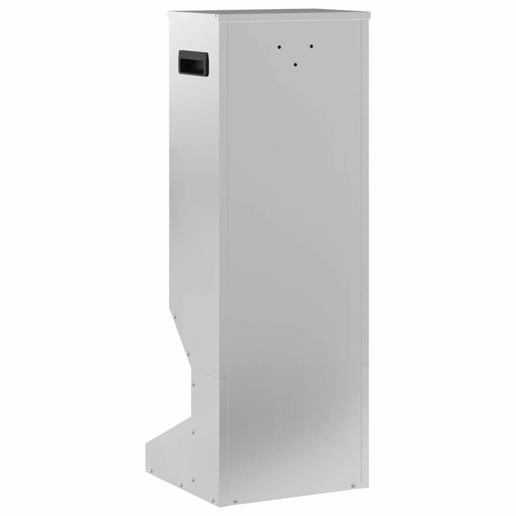 Rehfütterer Silber 28 x 30 x 80 cm 3 kg Verzinkter Stahl