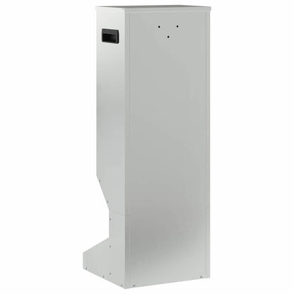 Rehfütterer Silber 28 x 30 x 80 cm 3 kg Verzinkter Stahl