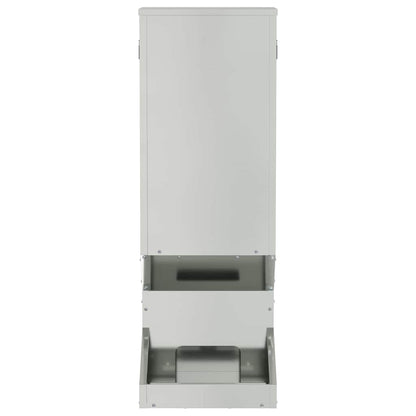 Rehfütterer Silber 28 x 30 x 80 cm 3 kg Verzinkter Stahl