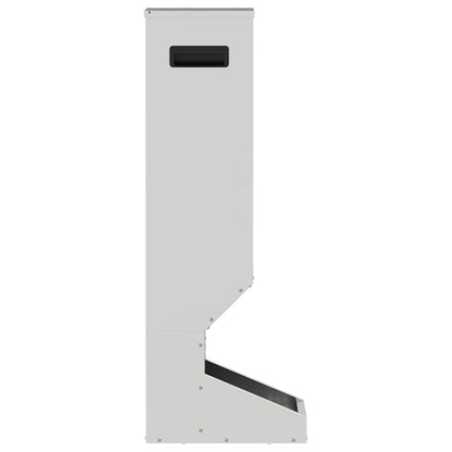 Rehfütterer Silber 28 x 30 x 80 cm 3 kg Verzinkter Stahl