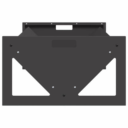 Futtertröge für Nutztiere Schwarz 108 x 50 x 28 cm 10 kg