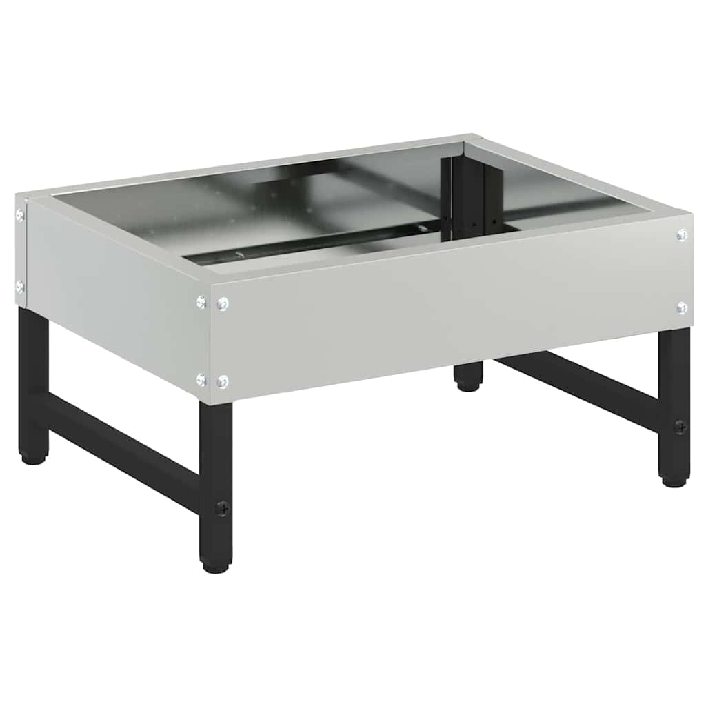 Vogel-Feeder Silber 34 x 26 x 16 cm Verzinkter Stahl