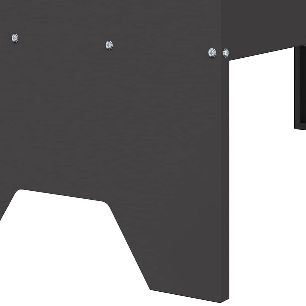 Futtertröge für Nutztiere Schwarz 79 x 35 x 62 cm 15 kg
