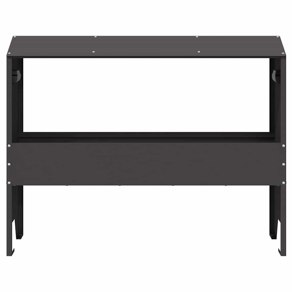 Futtertröge für Nutztiere Schwarz 79 x 35 x 62 cm 15 kg