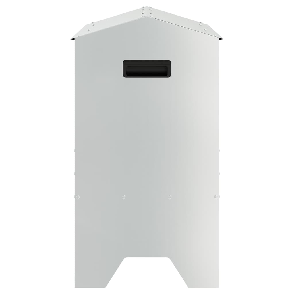 Futtertröge für Nutztiere Silber 79 x 35 x 62 cm 15 kg