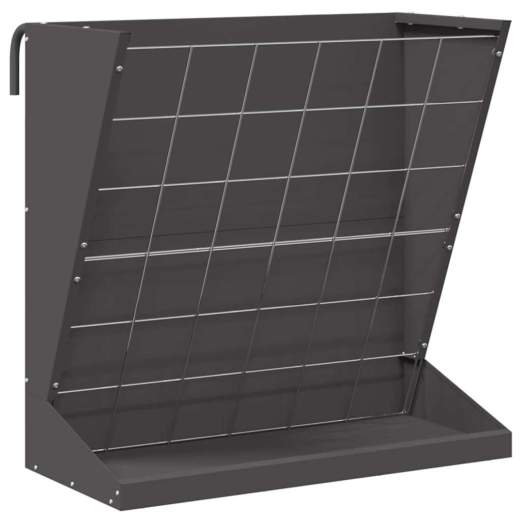 Heu Futterspender Schwarz 71 x 33 x 70 cm 5 kg
