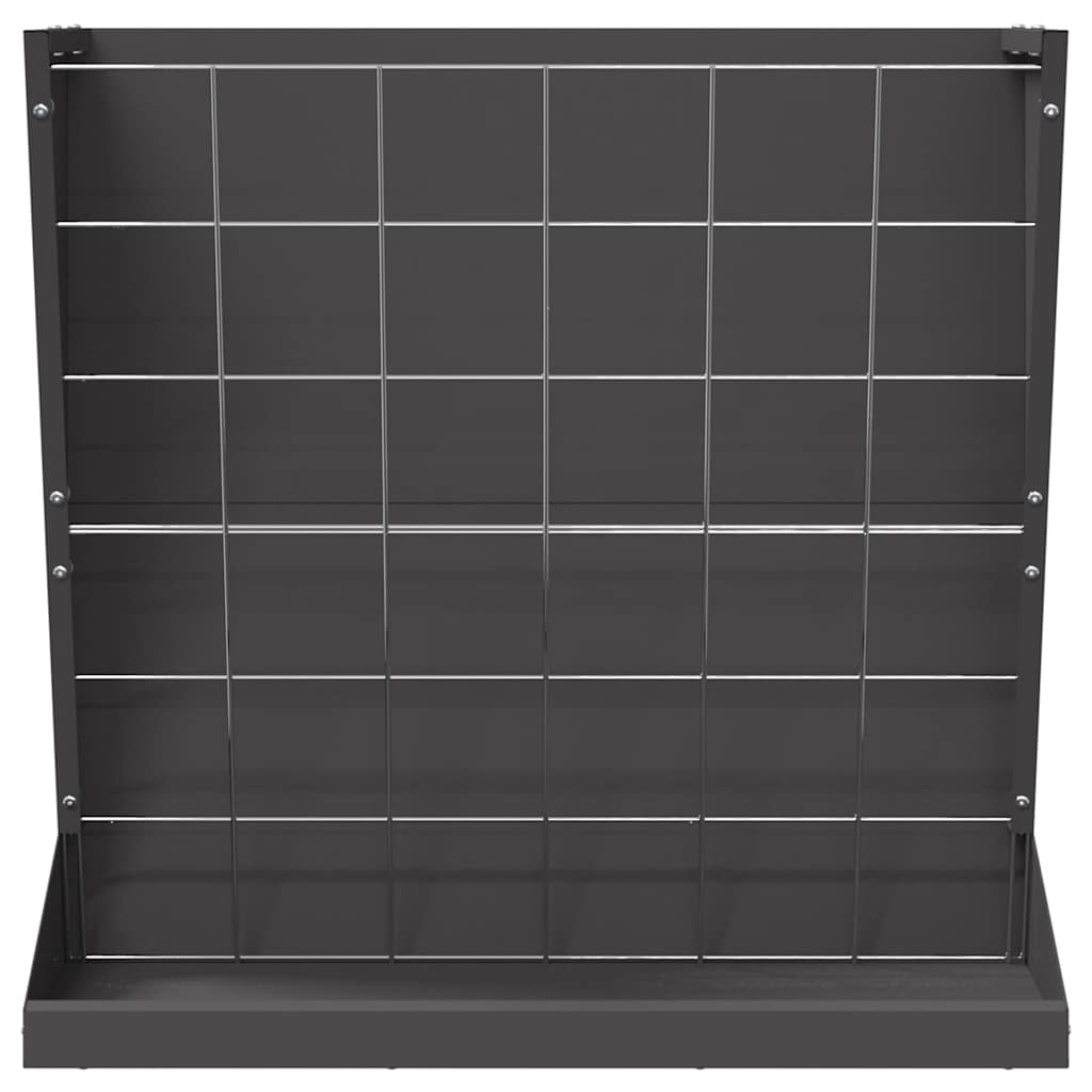 Heu Futterspender Schwarz 71 x 33 x 70 cm 5 kg