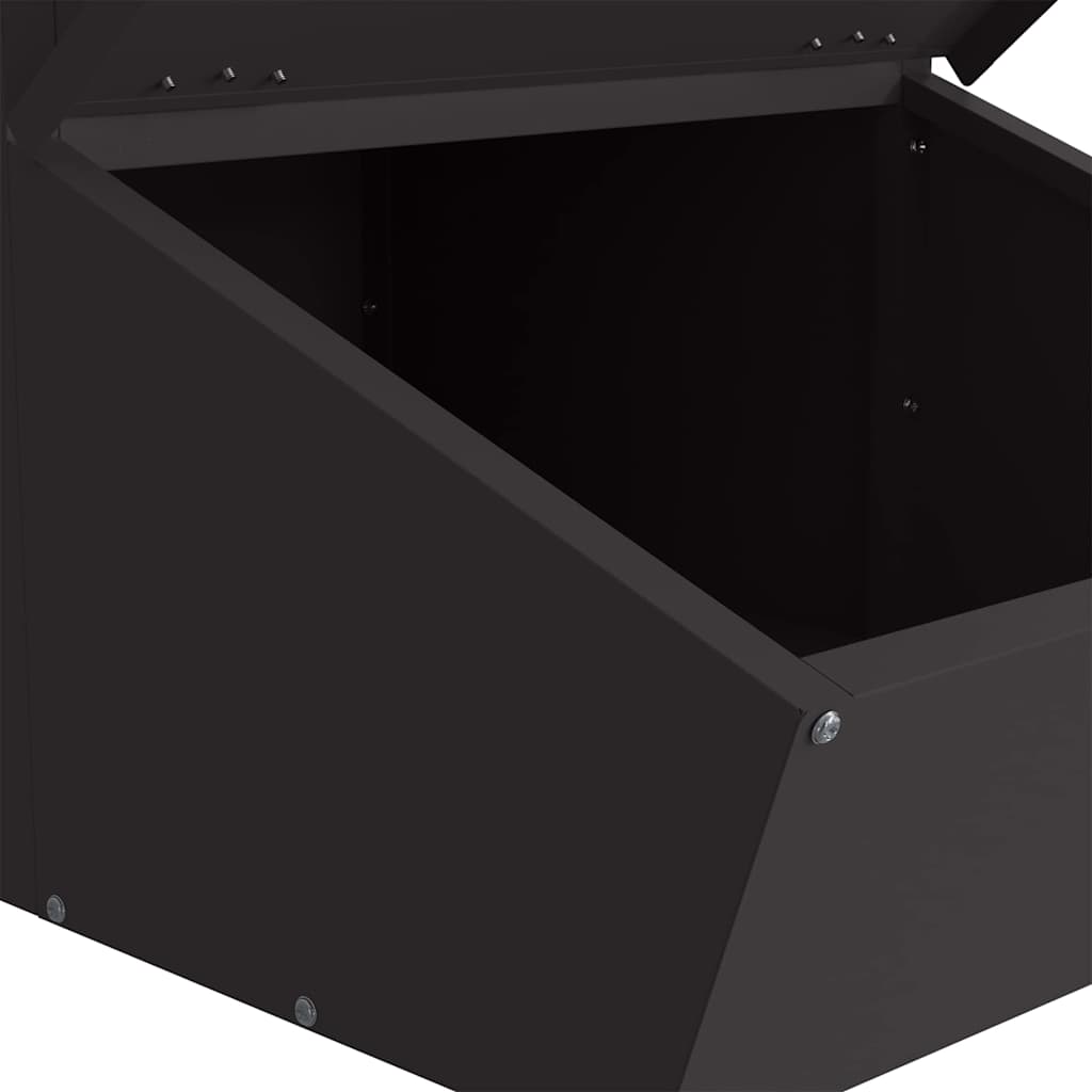 Schweinfutterspender Schwarz 55 x 38 x 76 cm 20 kg
