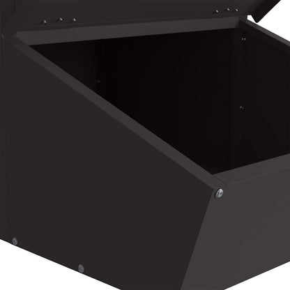 Schweinfutterspender Schwarz 55 x 38 x 76 cm 20 kg